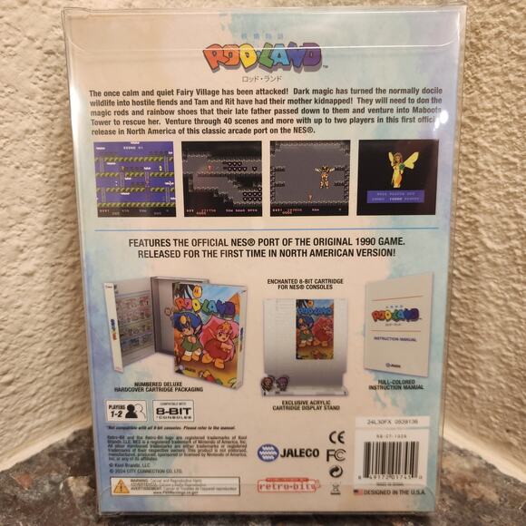 Game - Rod Land (NEW) - NES - Retro-bit - Picture 2 of 3